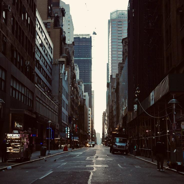City skyline in Cupertino, United States